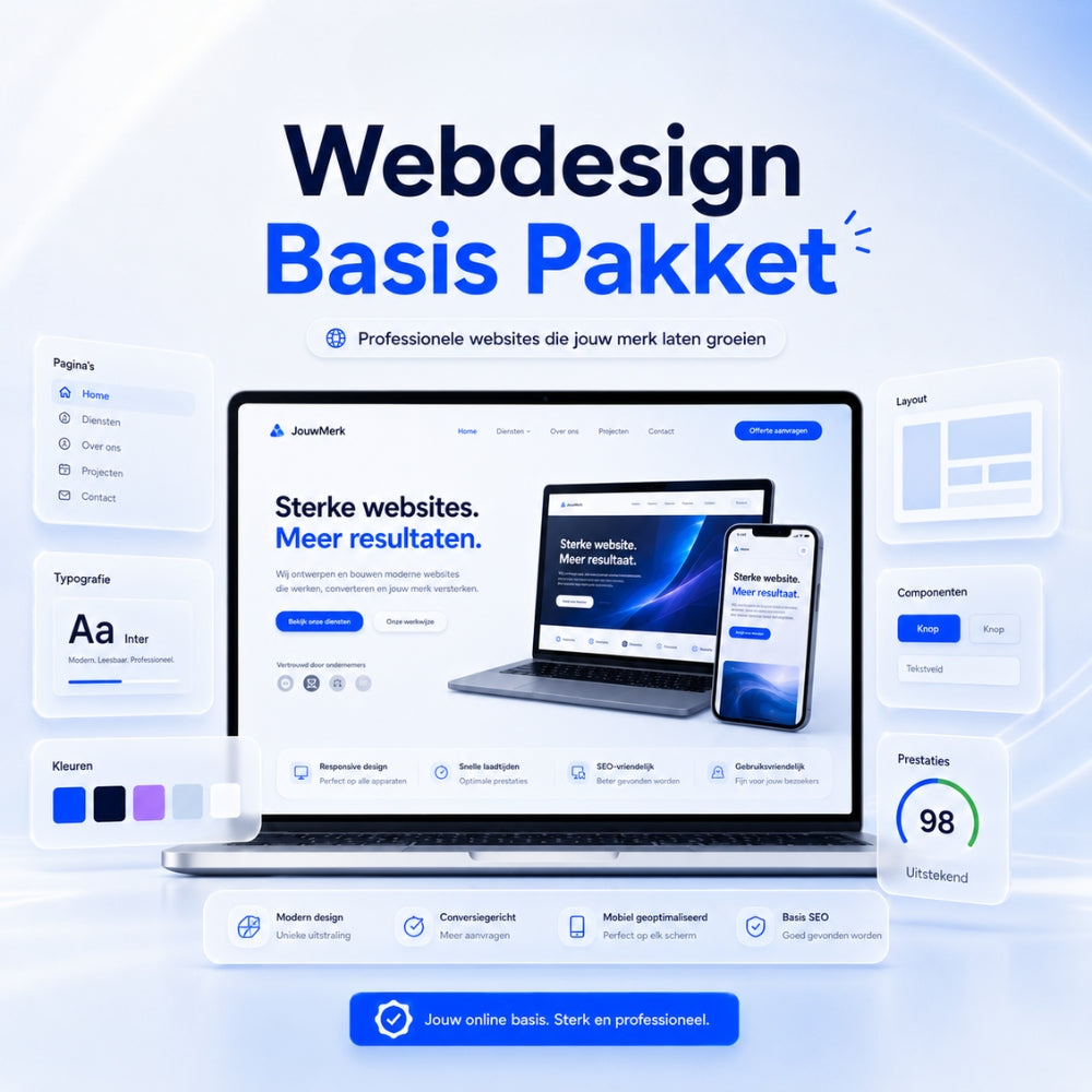 Webdesign Basis Pakket